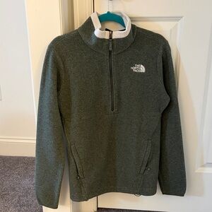 The North Face Green Fleece Pullover